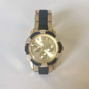 ✨ Gruen Black and Gold Watch ✨